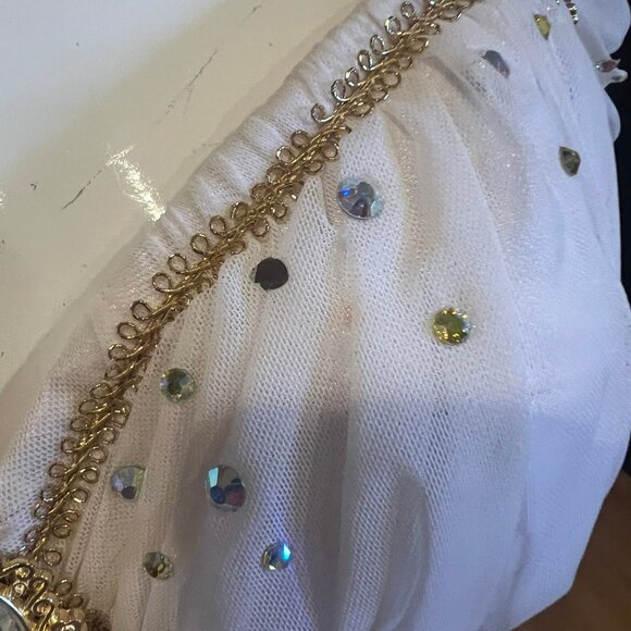 $800 TRASHY ORIGINAL LINGERIE GODDESS CORSET W / MATCHING SKIRT SZ M MEDIUM - Picture 4 of 11